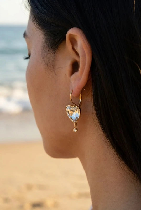 Boucles d’oreilles en acier inoxydable