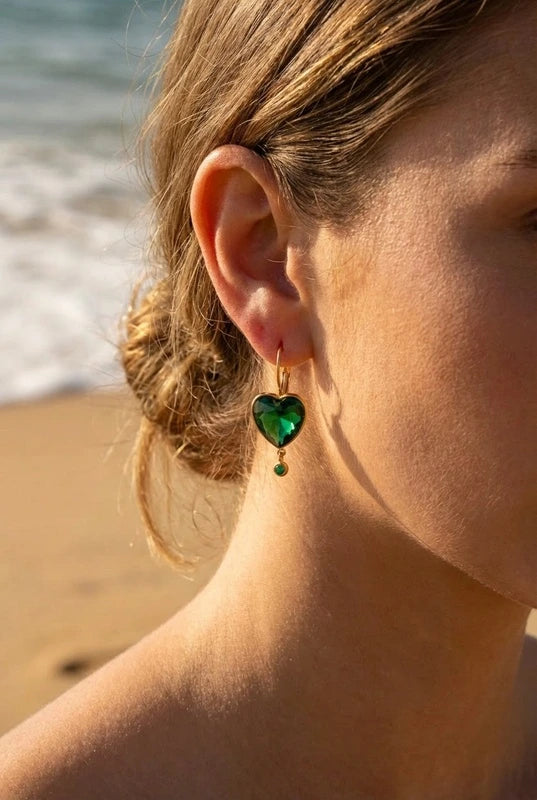 Boucles d’oreilles en acier inoxydable