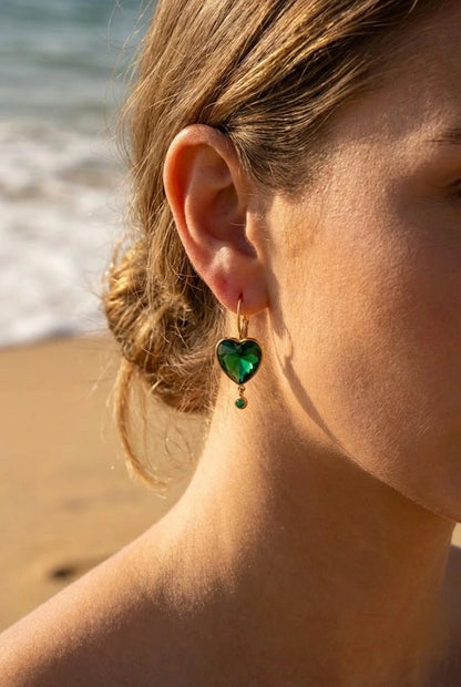 Boucles d’oreilles en acier inoxydable