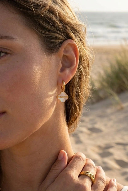 Boucles d’oreilles en acier inoxydable