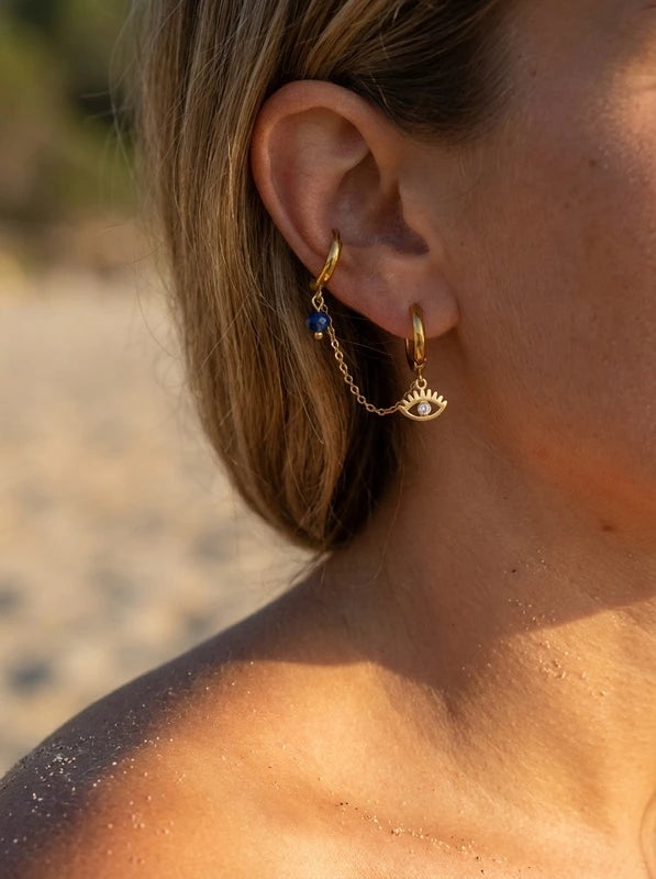 Boucles d’oreilles en acier inoxydable