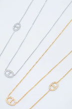 Parure de bijoux en acier inoxydable - DORÉ