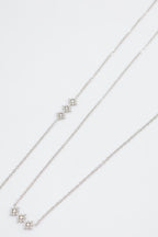 Parure de bijoux en acier inoxydable - ARGENT