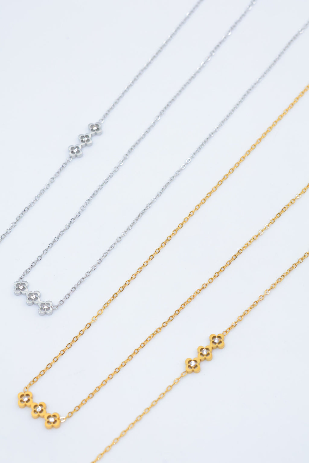 Parure de bijoux en acier inoxydable - DORÉ