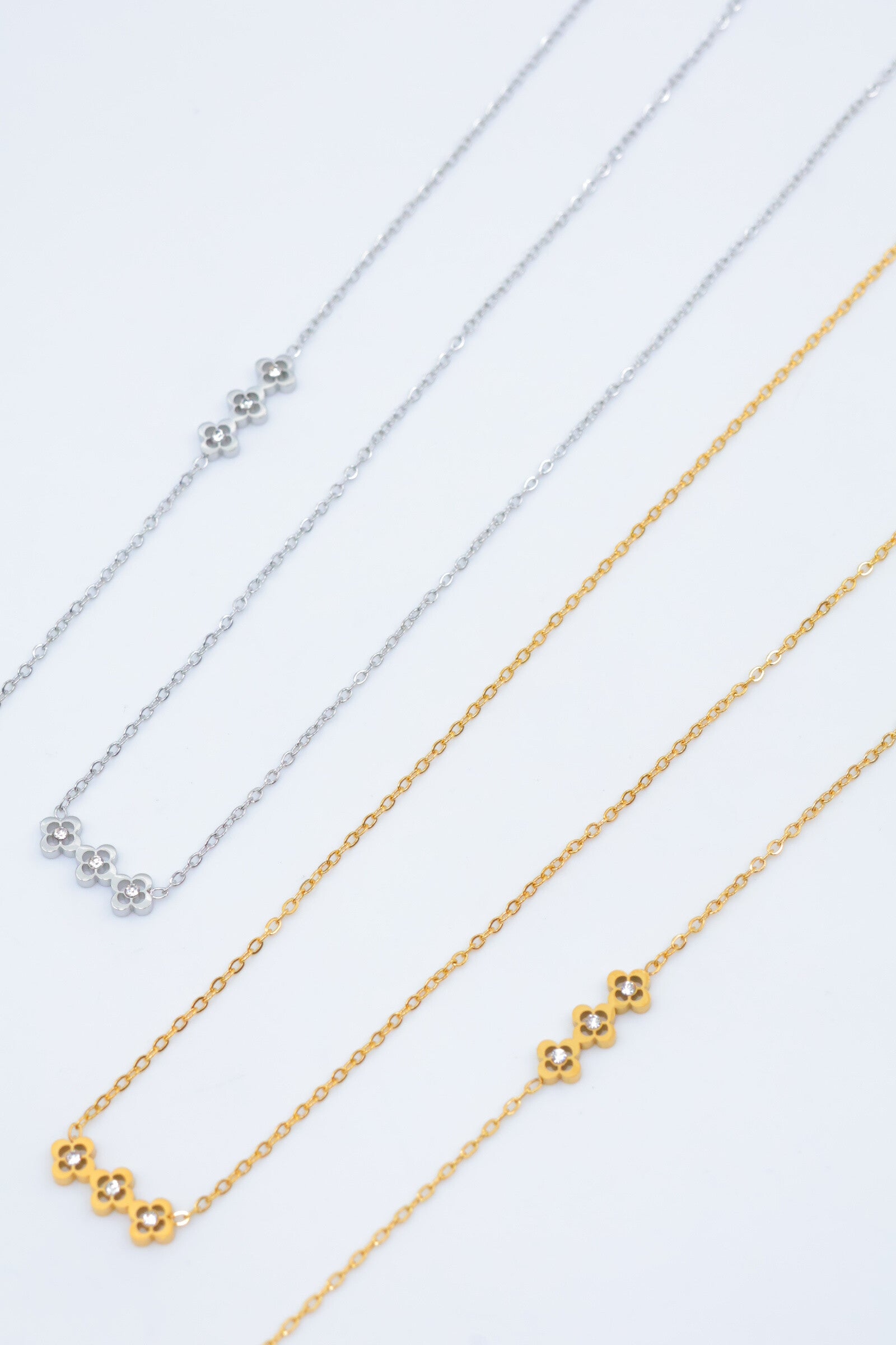 Parure de bijoux en acier inoxydable - DORÉ