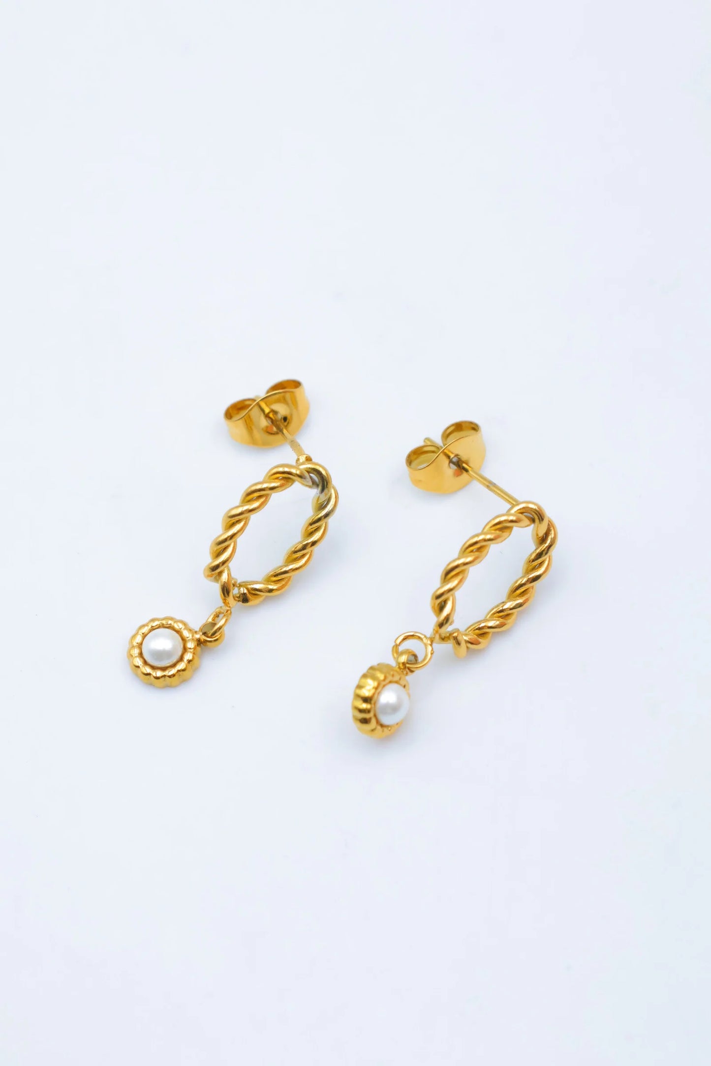 Boucles d’oreilles en acier inoxydable