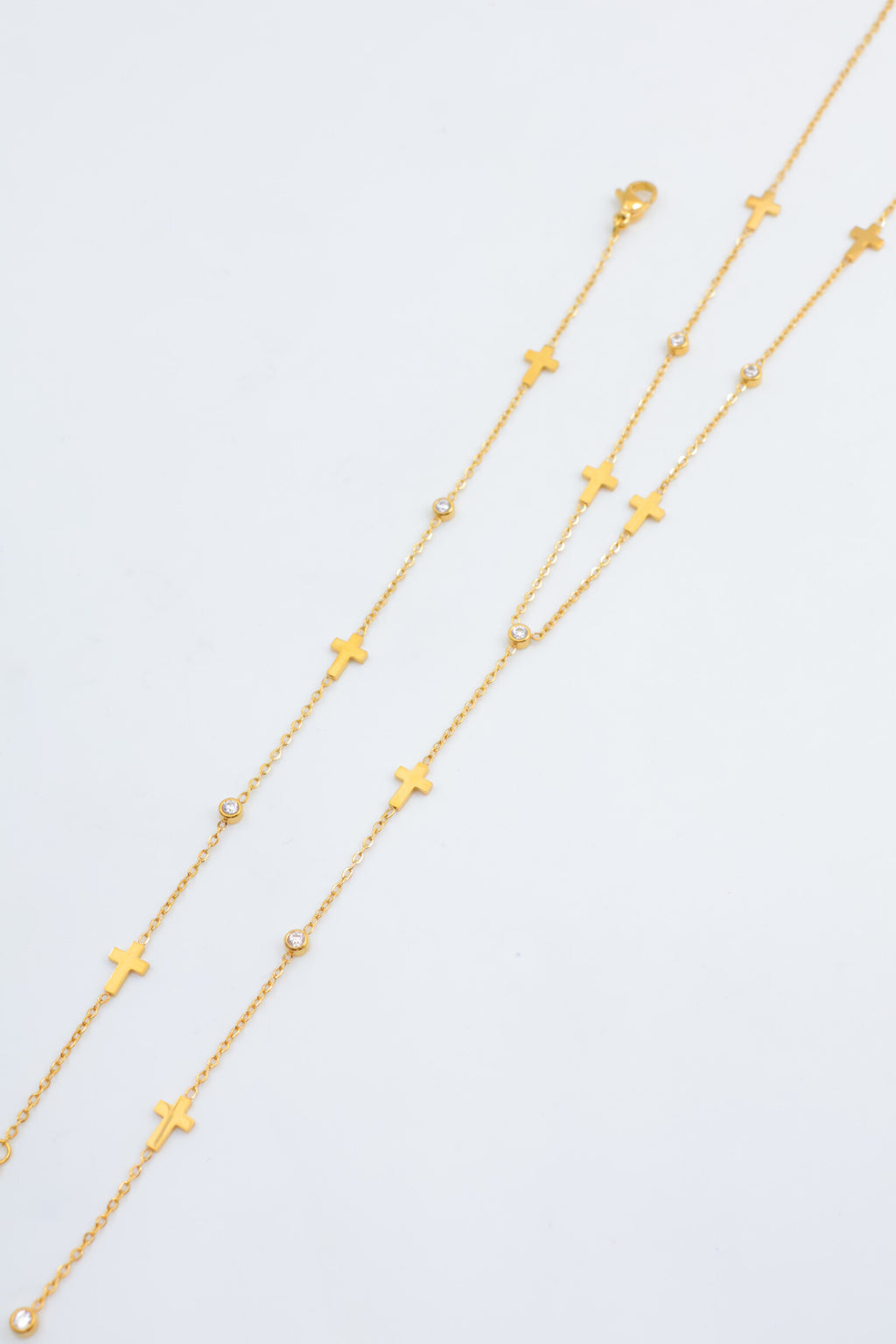 Parure de bijoux en acier inoxydable - DORÉ