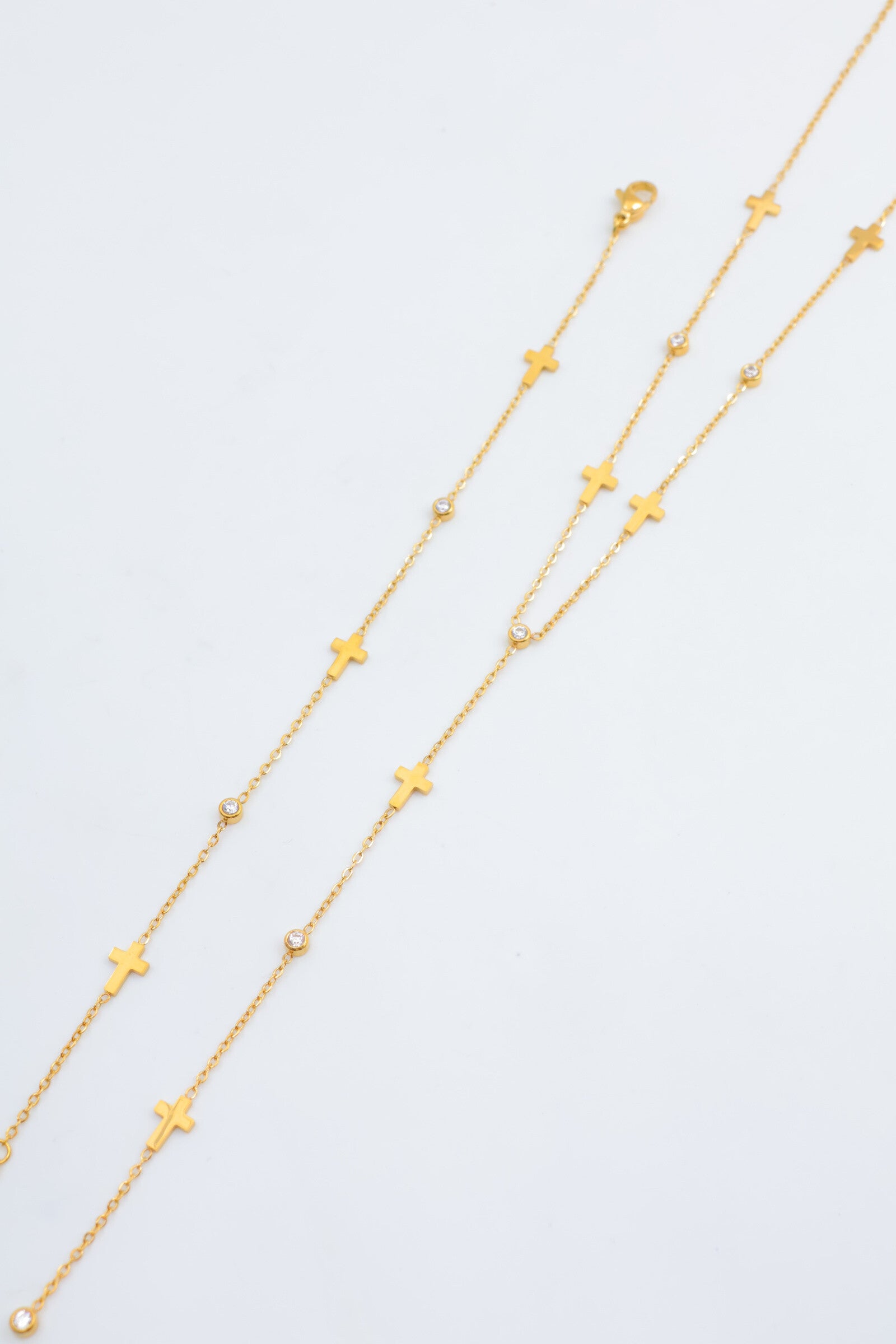 Parure de bijoux en acier inoxydable - DORÉ