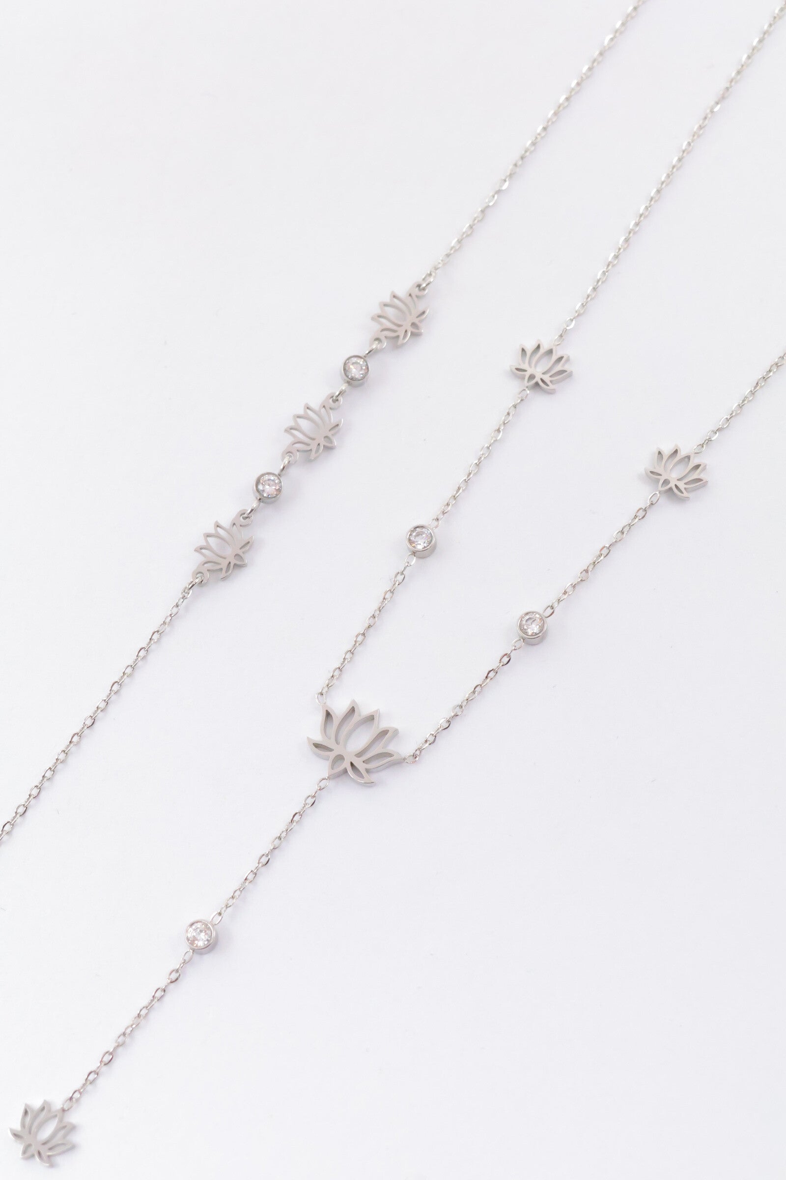 Parure - Acier Inoxydable - ARGENT