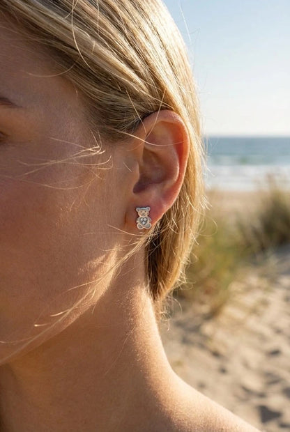 Boucles d’oreilles en acier inoxydable