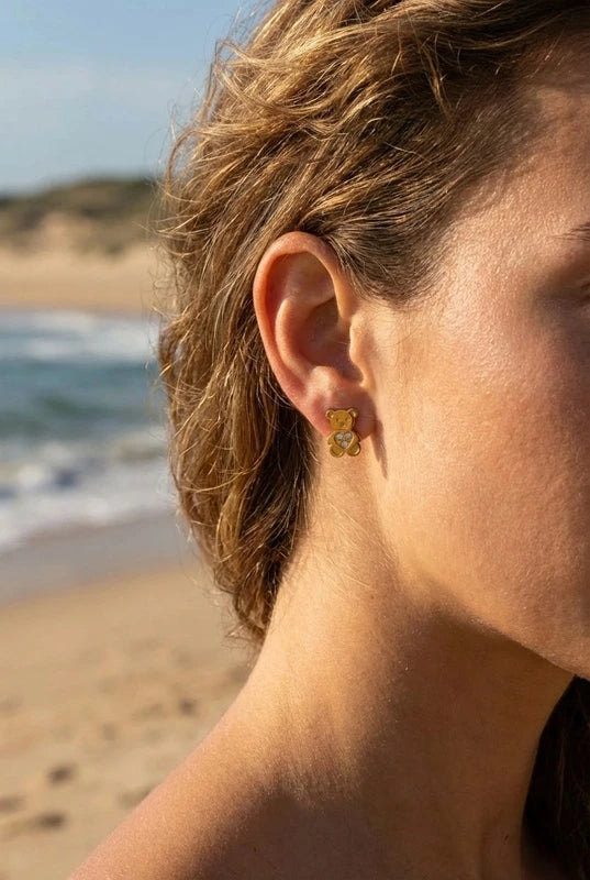 Boucles d’oreilles en acier inoxydable