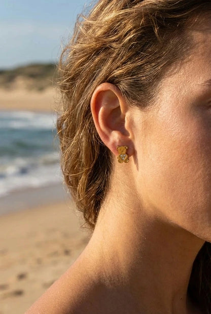 Boucles d’oreilles en acier inoxydable