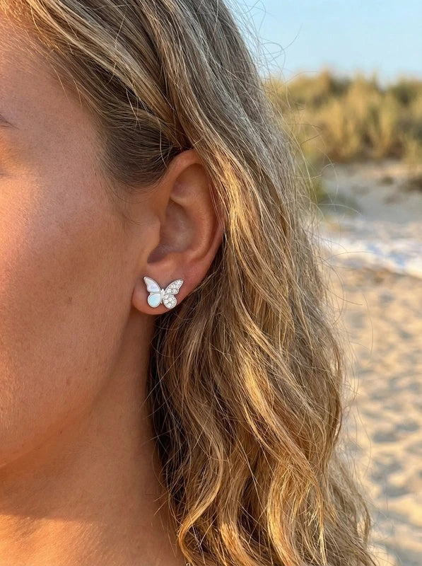 Boucles d’oreilles en acier inoxydable