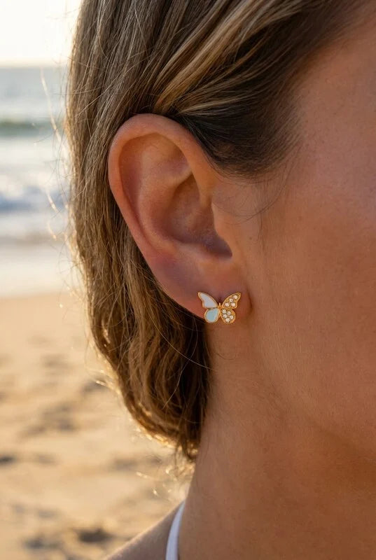 Boucles d’oreilles en acier inoxydable