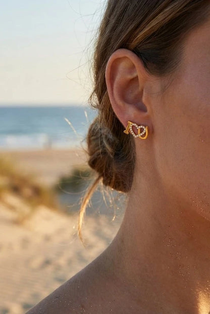 Boucles d’oreilles en acier inoxydable