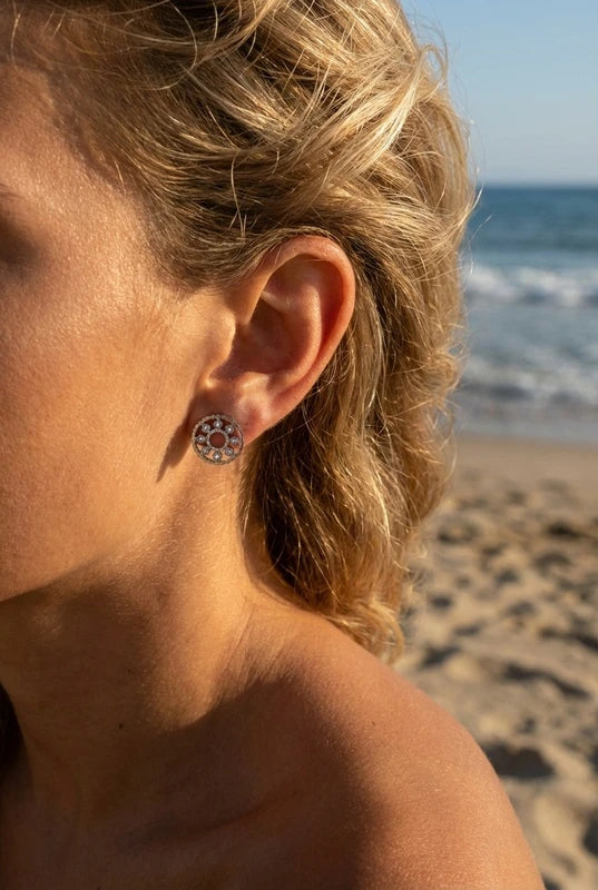 Boucles d’oreilles en acier inoxydable