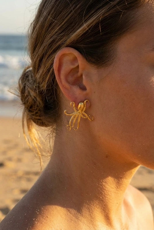 Boucles d’oreilles en acier inoxydable