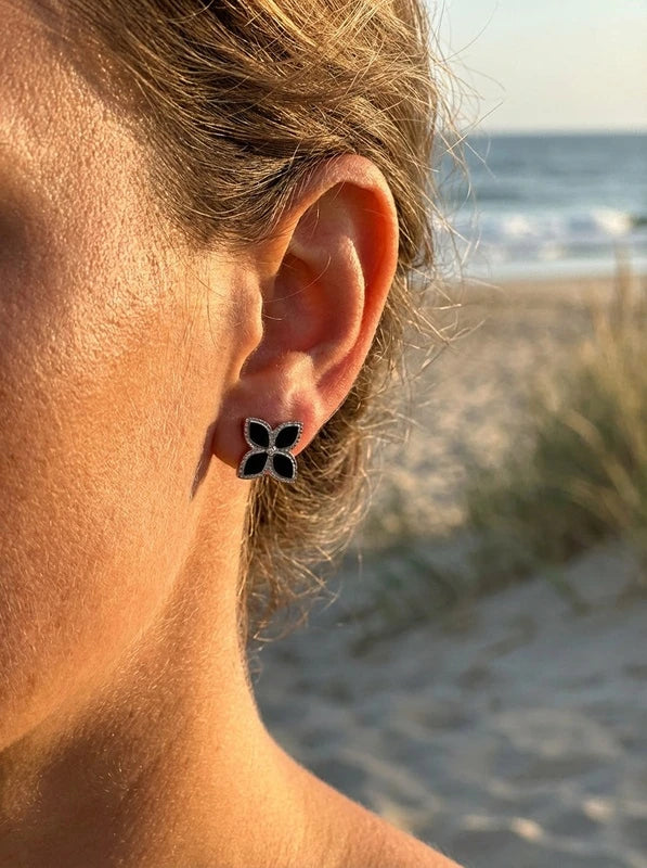 Boucles d’oreilles en acier inoxydable