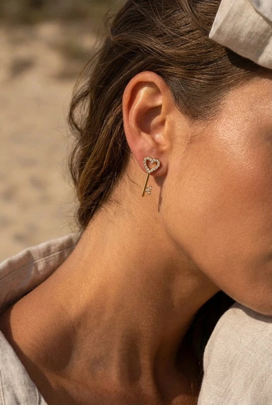 Boucles d’oreilles en acier inoxydable