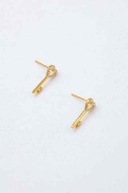Boucles d’oreilles en acier inoxydable