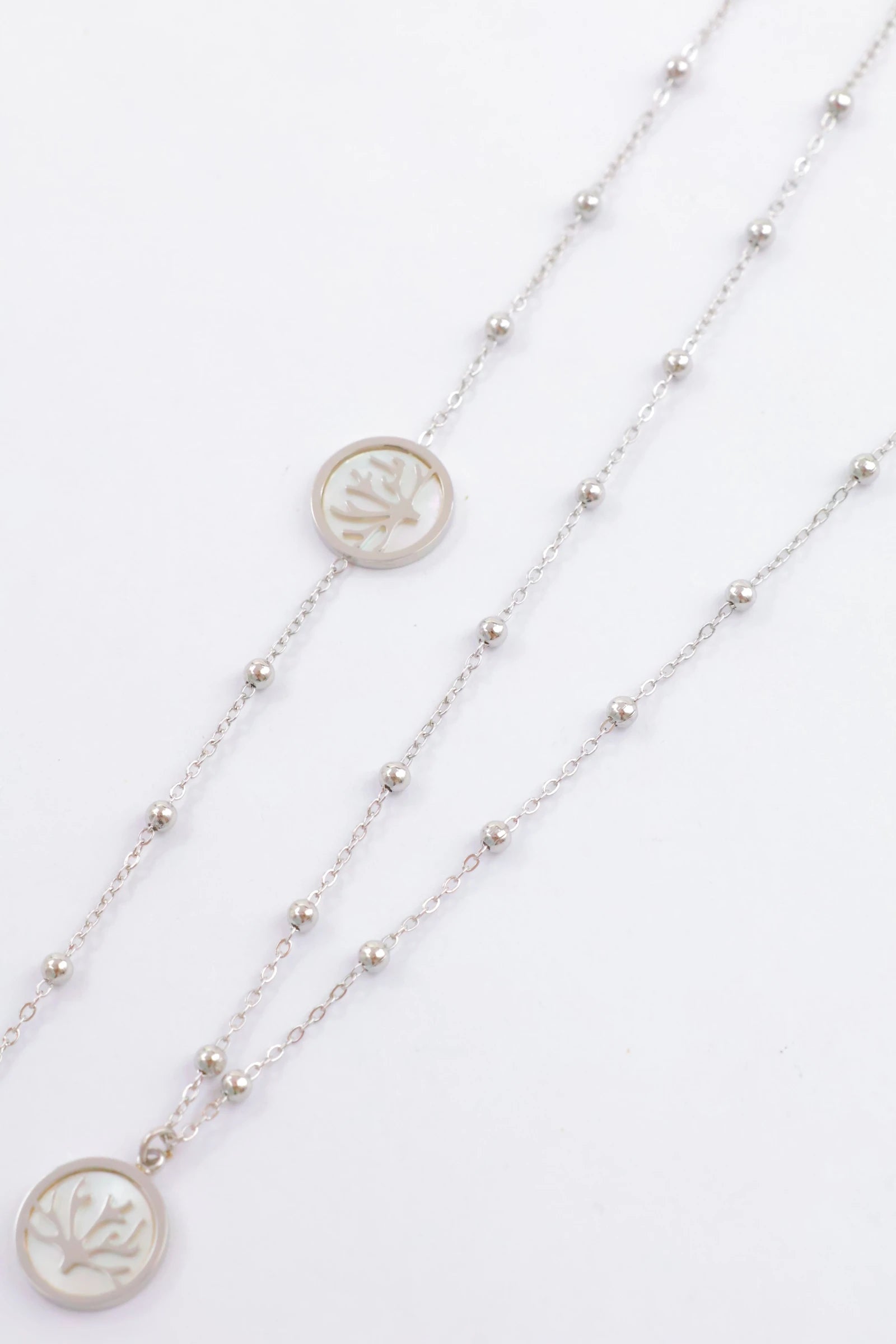Parure - Acier Inoxydable - ARGENT