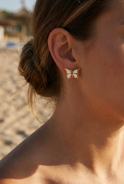 Boucles d’oreilles en acier inoxydable
