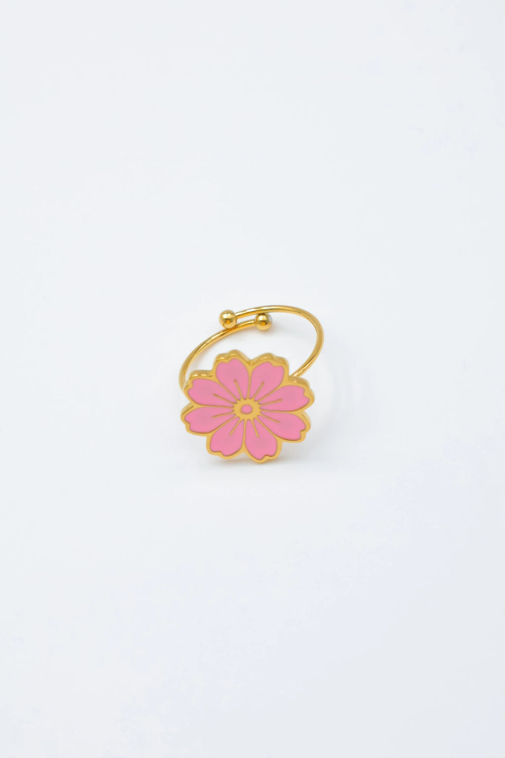 Bague ajustable en acier inoxydable - ROSE