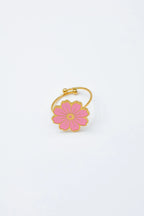 Bague ajustable en acier inoxydable - ROSE