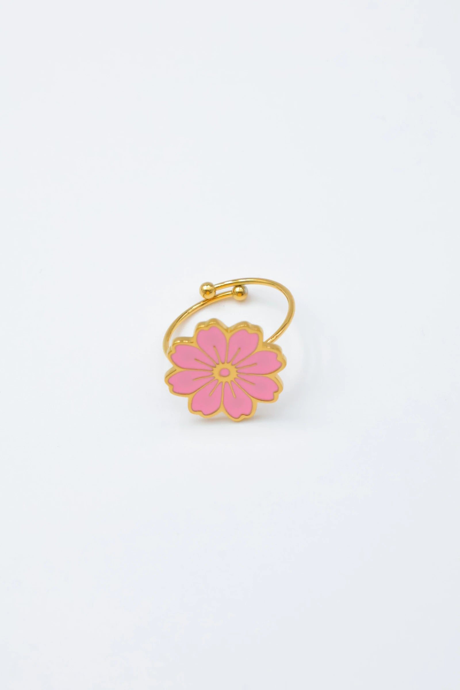 Bague ajustable en acier inoxydable - ROSE