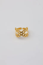 Bague ajustable en acier inoxydable - DORÉ