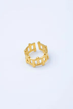 Bague ajustable en acier inoxydable - DORÉ