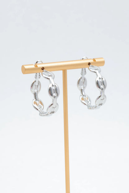 Boucles d’oreilles en acier inoxydable