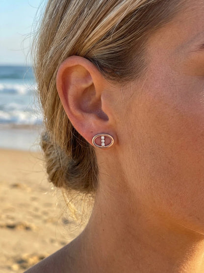 Boucles d’oreilles en acier inoxydable