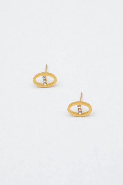 Boucles d’oreilles en acier inoxydable