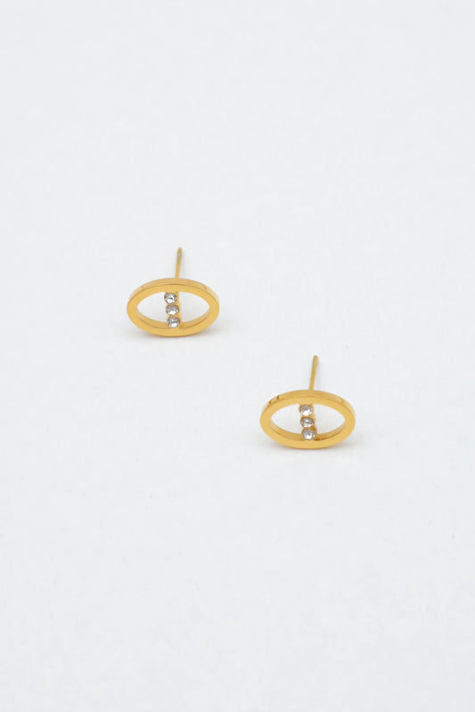 Boucles d’oreilles en acier inoxydable