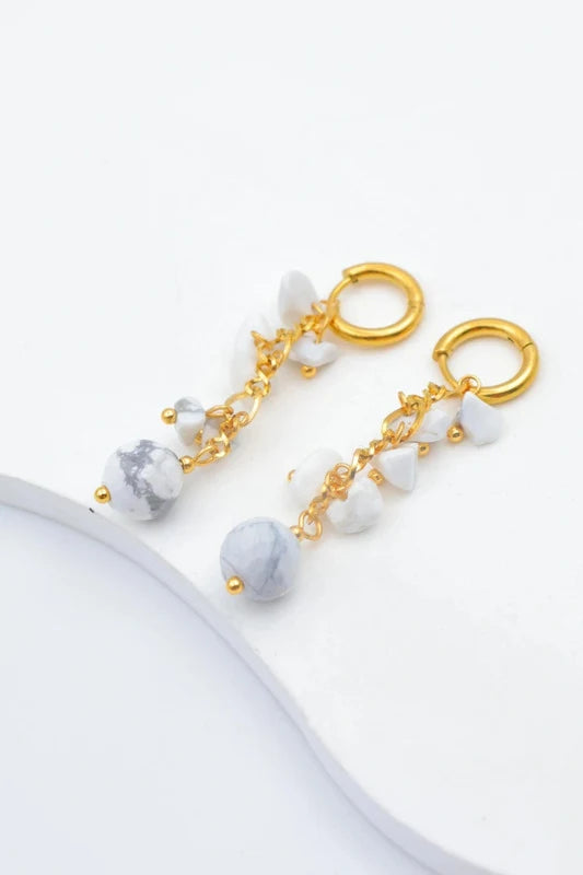 Boucles d’oreilles en acier inoxydable