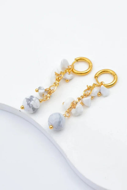 Boucles d’oreilles en acier inoxydable