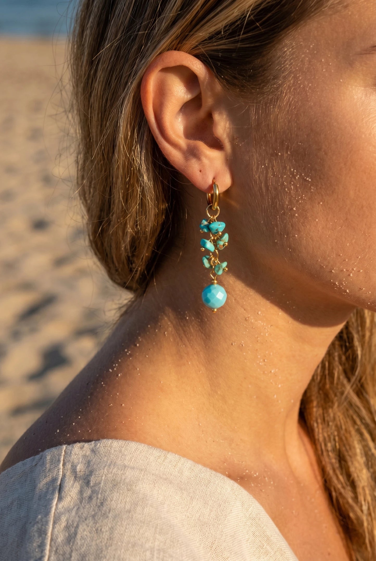 Boucles d’oreilles en acier inoxydable