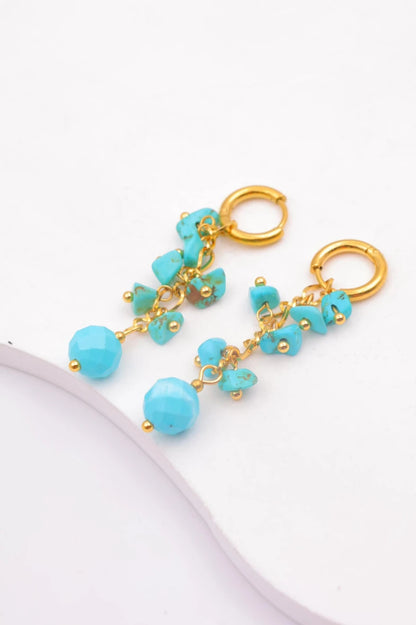 Boucles d’oreilles en acier inoxydable