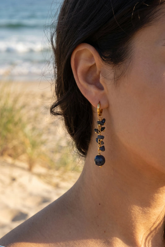 Boucles d’oreilles en acier inoxydable