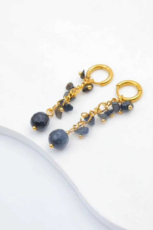 Boucles d’oreilles en acier inoxydable