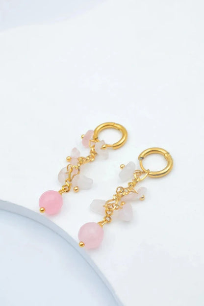 Boucles d’oreilles en acier inoxydable