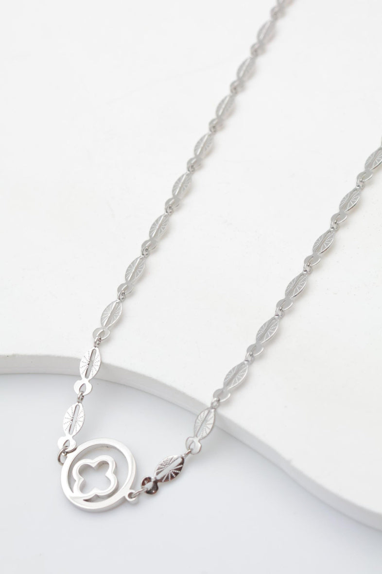 Collier en acier inoxydable - ARGENT
