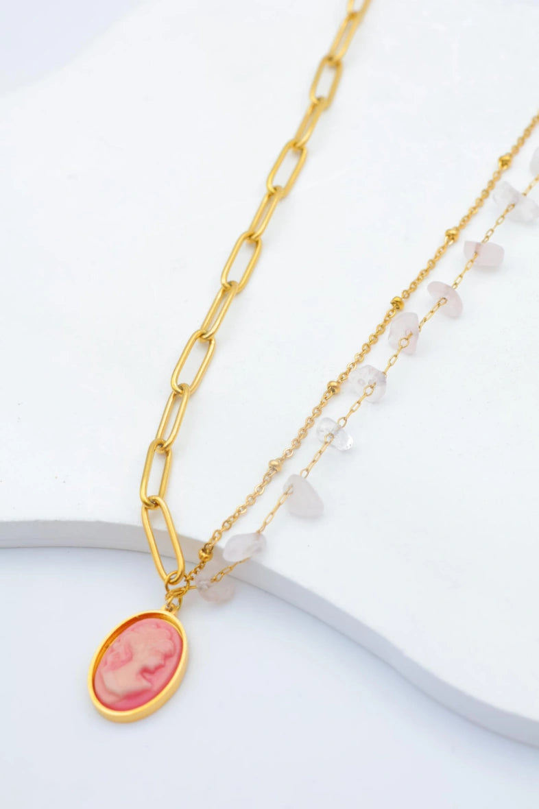 Collier en acier inoxydable - ROSE