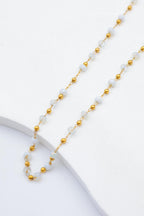 Collier en acier inoxydable - BLANC