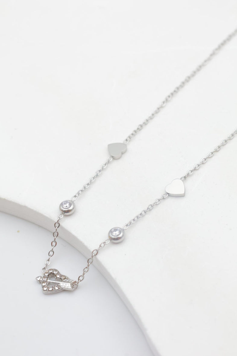 Collier en acier inoxydable - ARGENT