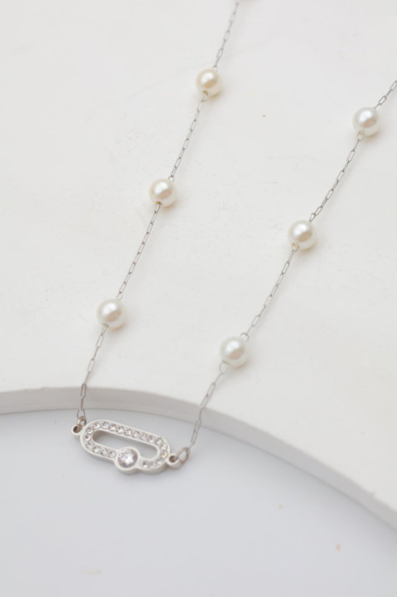 Collier en acier inoxydable - ARGENT