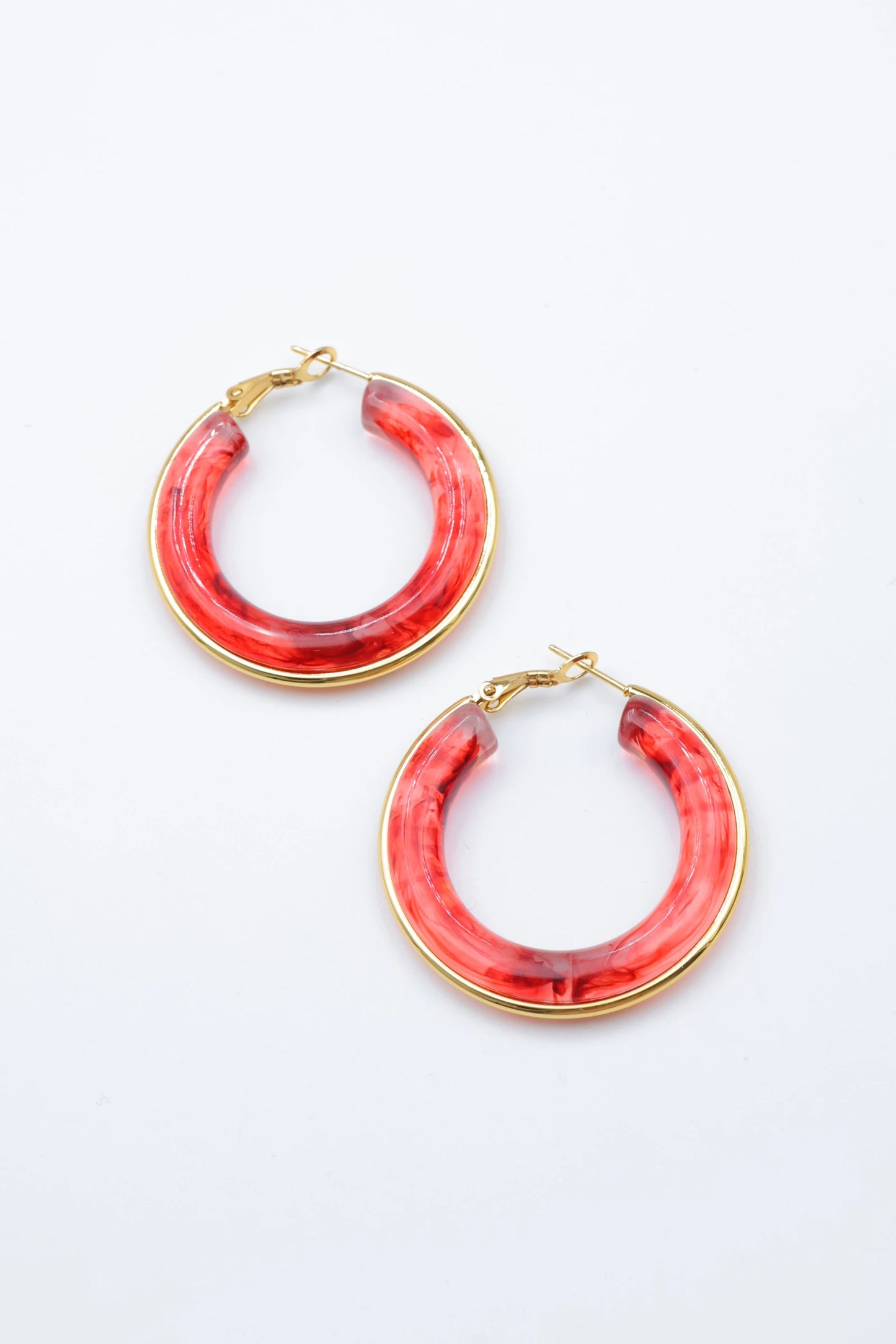 Boucles d’oreilles en acier inoxydable