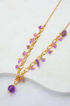 Collier en acier inoxydable - VIOLET