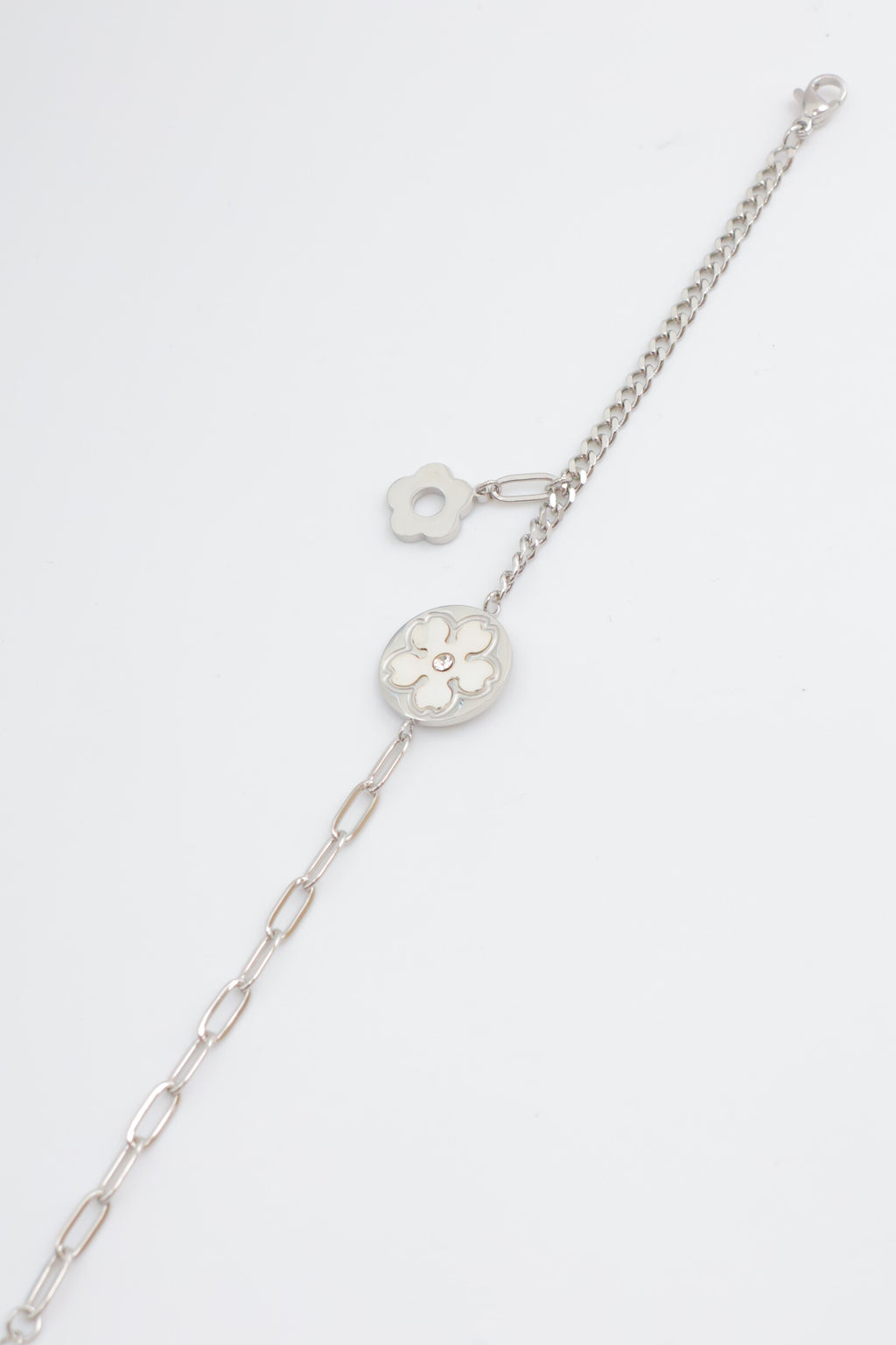 Bracelet en acier inoxydable - ARGENT